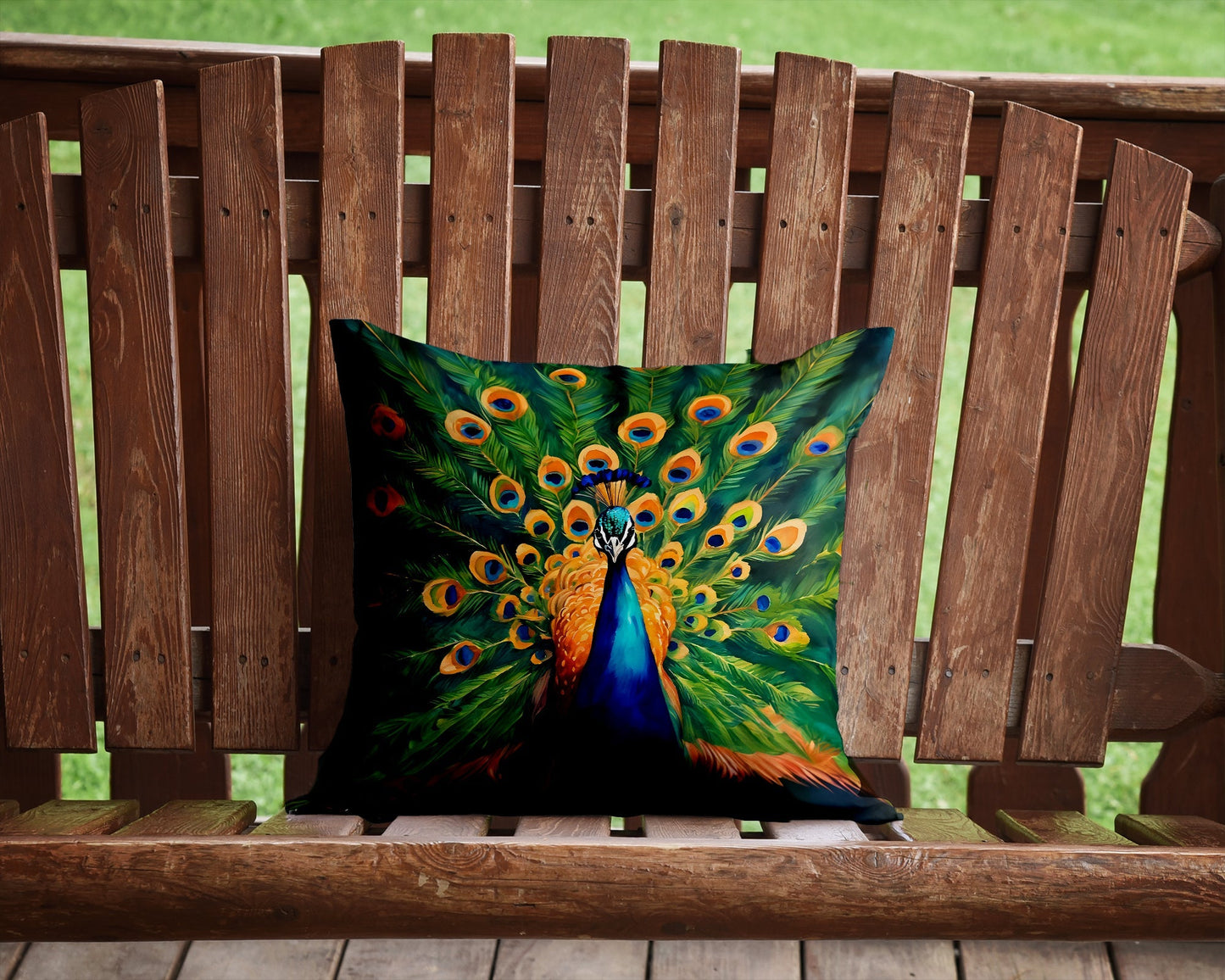 Peacock Throw Pillow - One Color / One Size - Home & Garden - Home Textile - Pillows