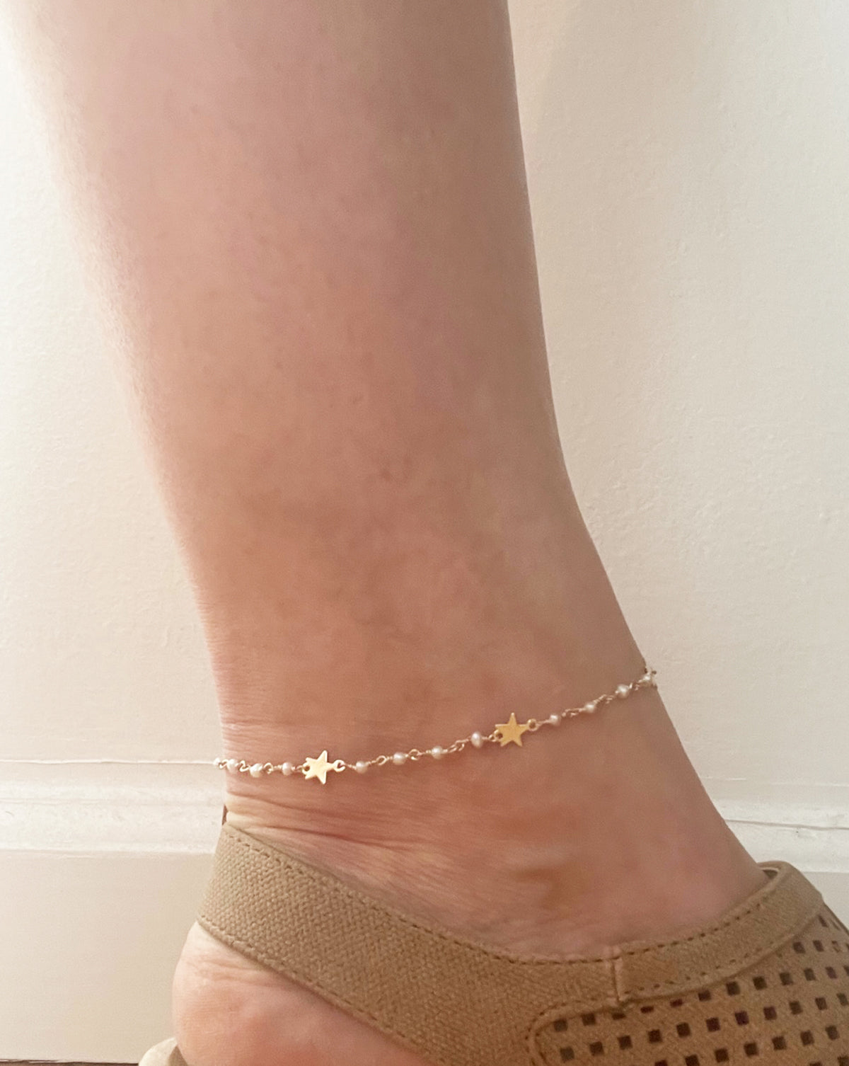Pearl Star Anklet - One Color / One Size - Jewelry & Accessories - Fine Jewelry - Anklets