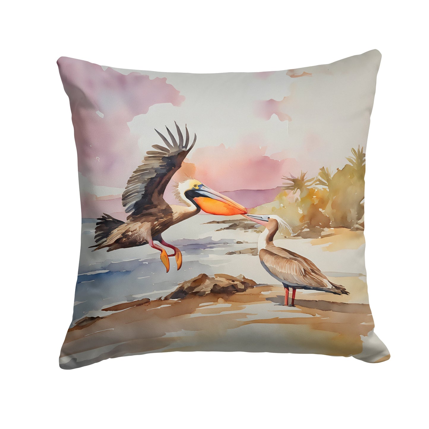 Pelican Throw Pillow - One Color / One Size - Home & Garden - Home Textile - Pillows