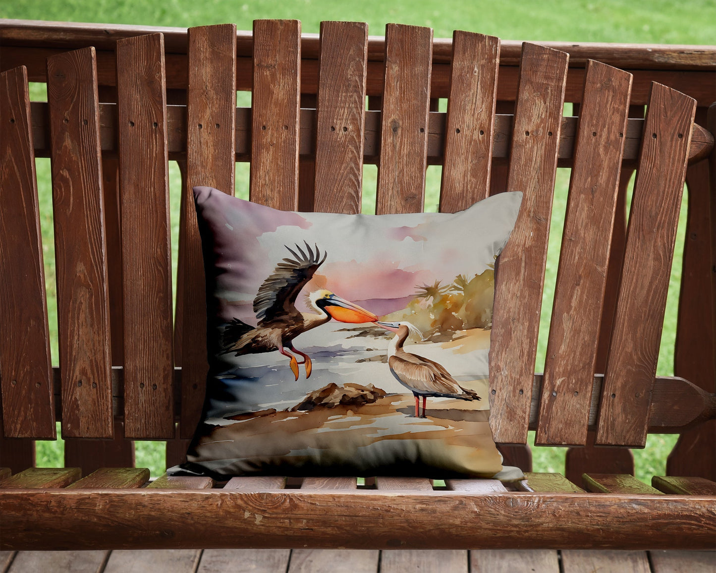 Pelican Throw Pillow - One Color / One Size - Home & Garden - Home Textile - Pillows