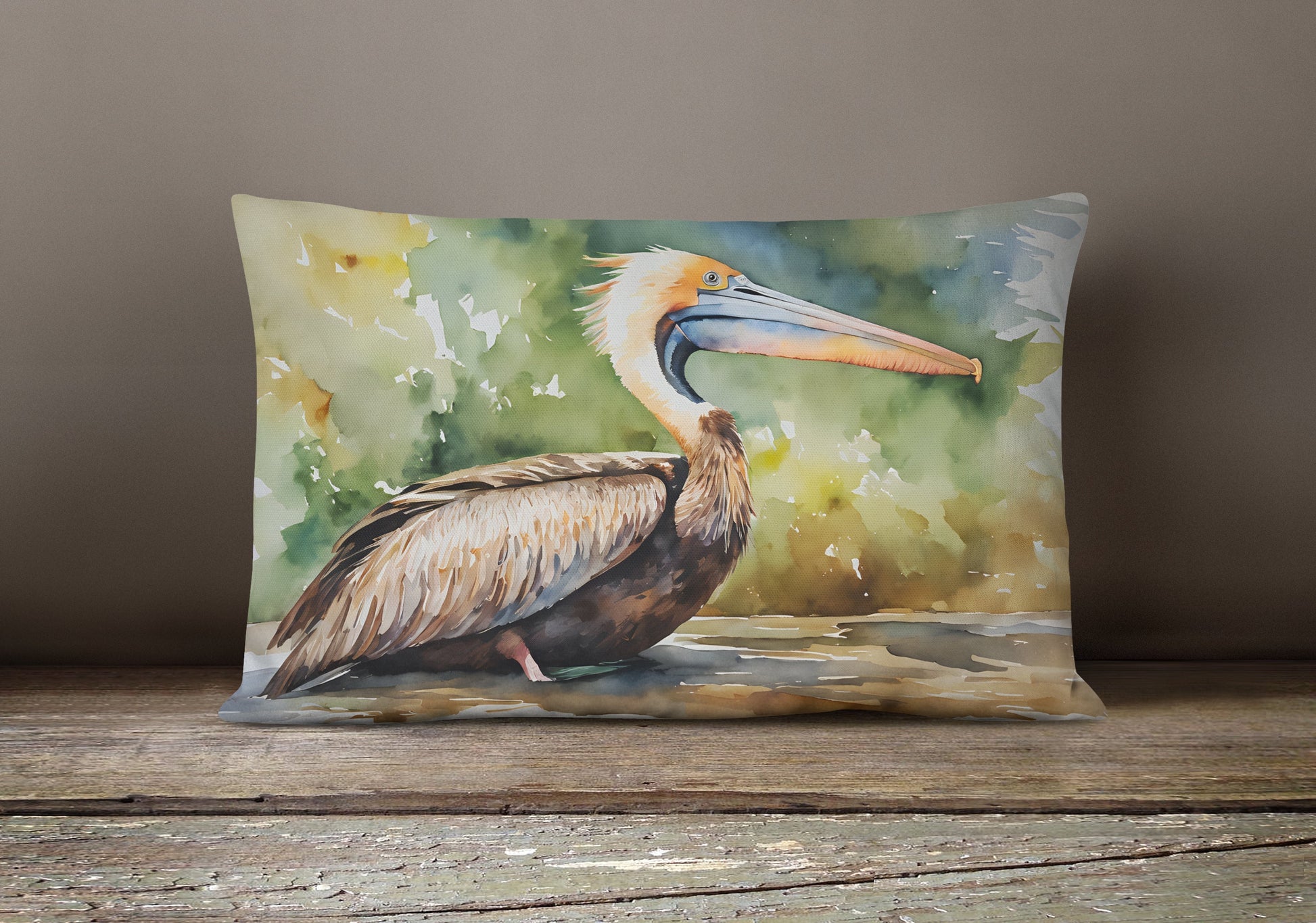 Pelican Throw Pillow - One Color / One Size - Home & Garden - Home Textile - Pillows