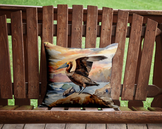 Pelican Throw Pillow - One Color / One Size - Home & Garden - Home Textile - Pillows