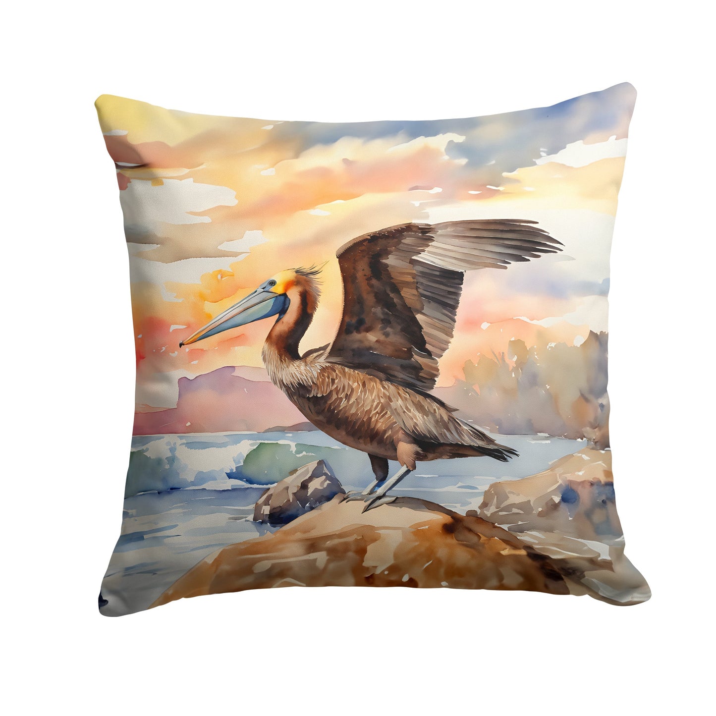 Pelican Throw Pillow - One Color / One Size - Home & Garden - Home Textile - Pillows