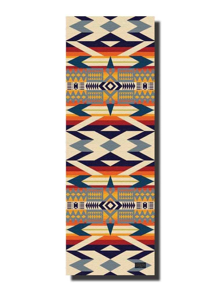 Pendleton X Yune Yoga Fire Legend Mat 5mm - One Color / One Size - Sports & Entertainment - Fitness & Body Building