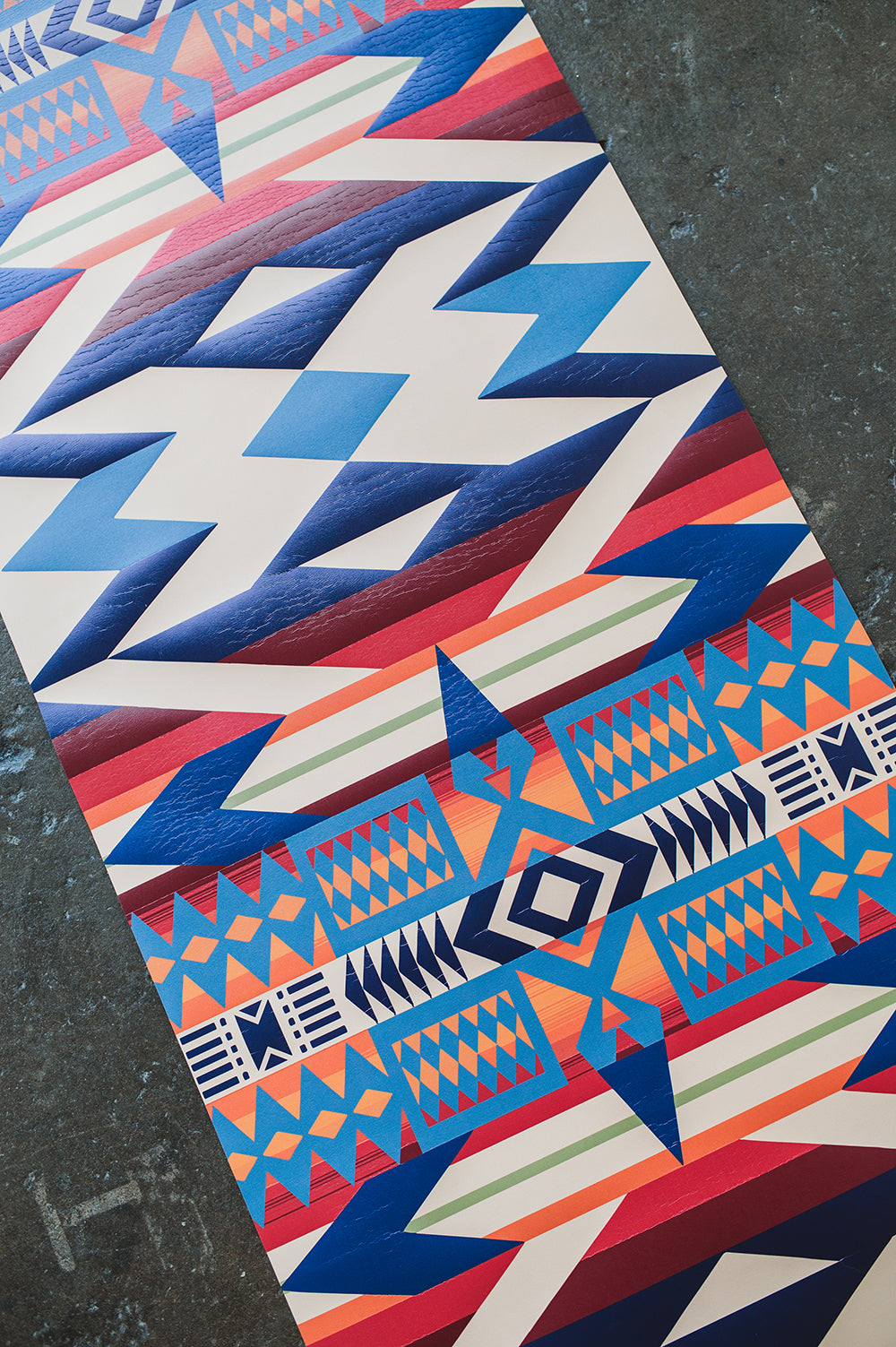 Pendleton X Yune Yoga Fire Legend Mat 5mm - One Color / One Size - Sports & Entertainment - Fitness & Body Building