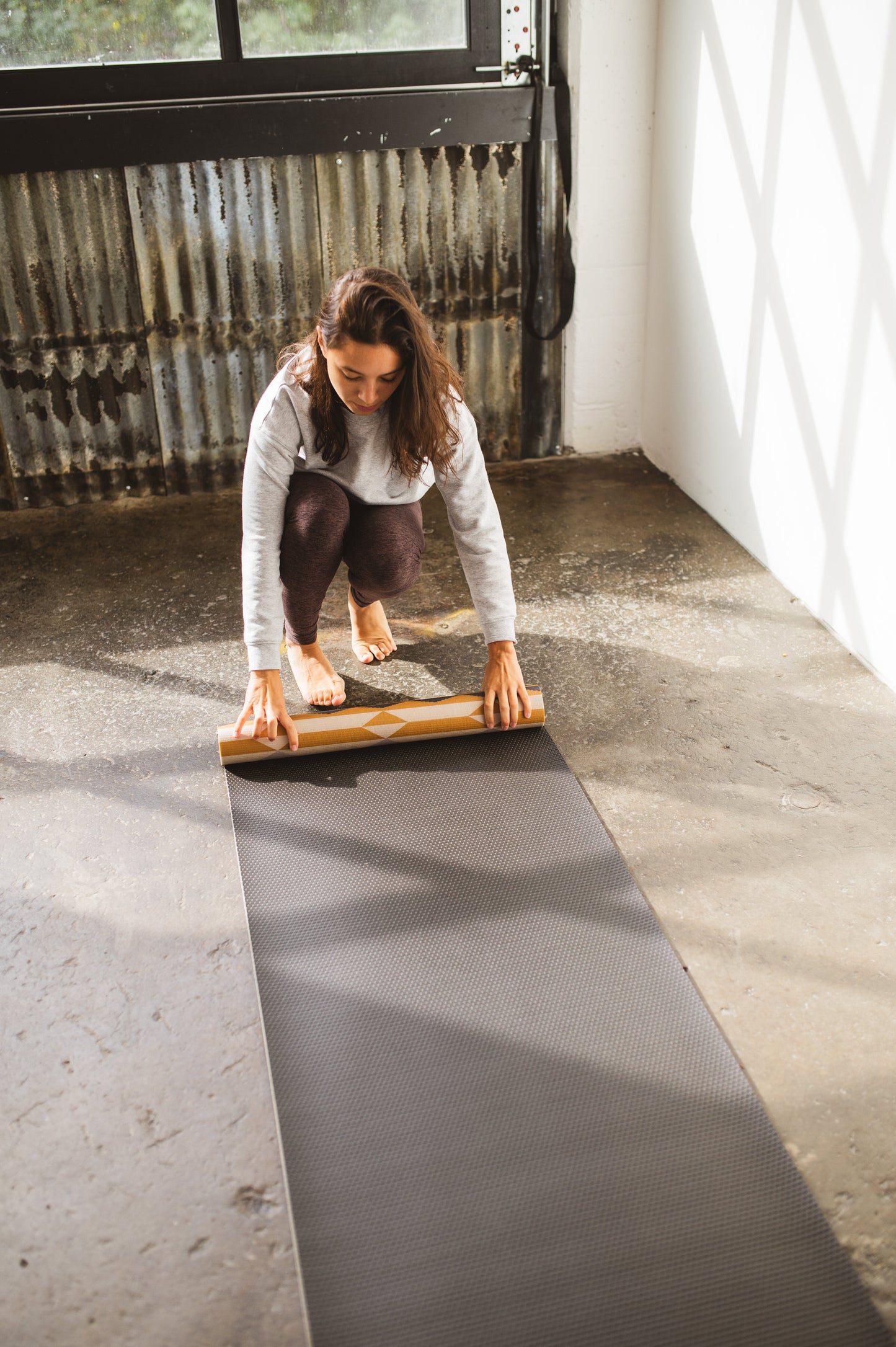Pendleton X Yune Yoga Mat Abiquiu Sky 5mm - One Color / One Size - Sports & Entertainment - Fitness & Body Building