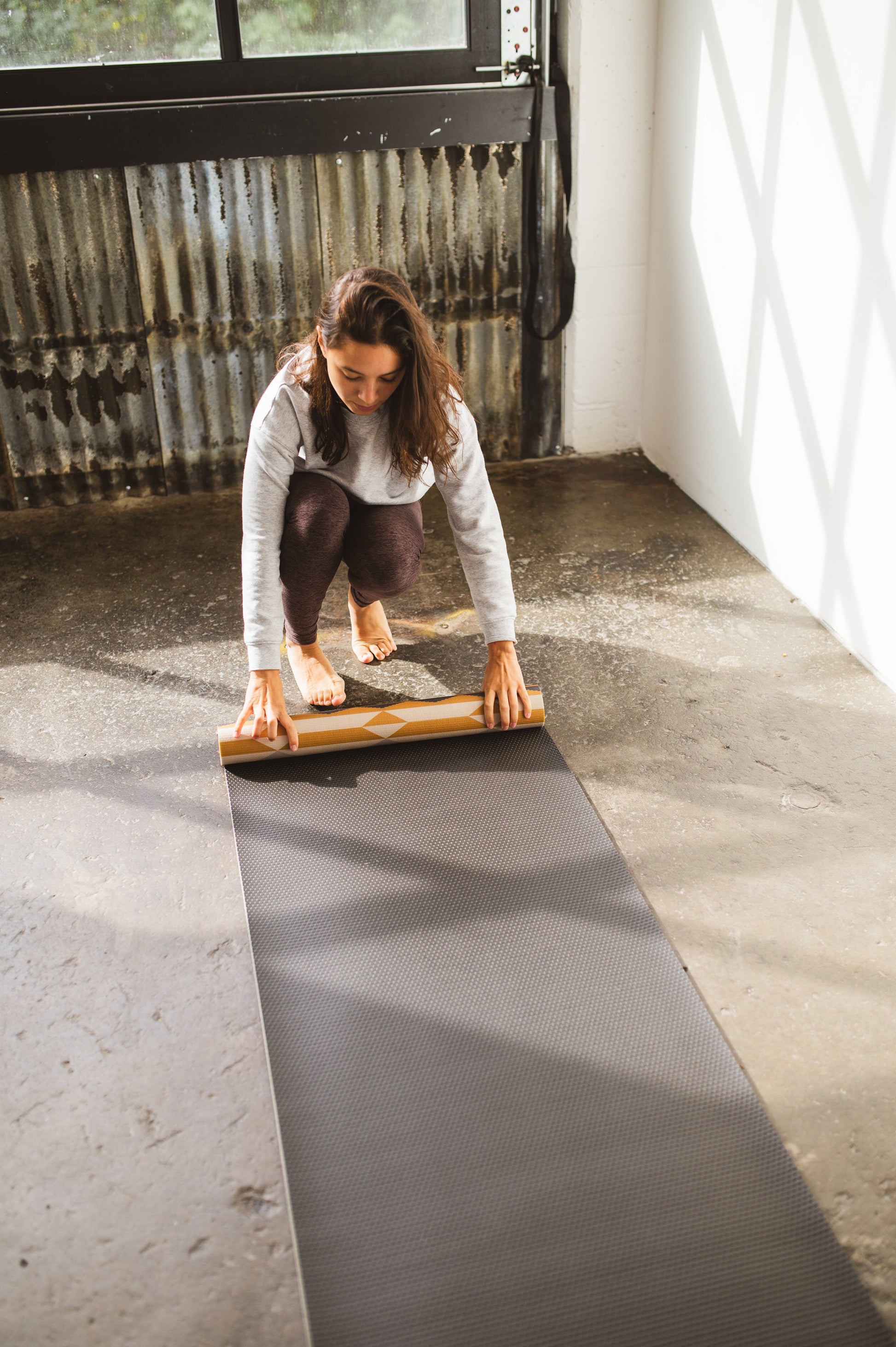 Pendleton X Yune Yoga Mat Abiquiu Sky 5mm - One Color / One Size - Sports & Entertainment - Fitness & Body Building