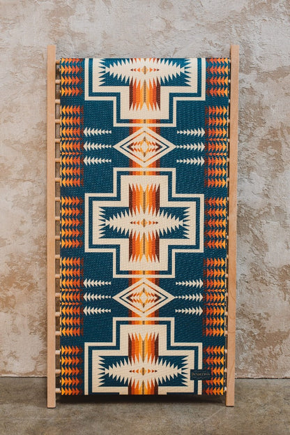 Pendleton X Yune Yoga Mat Harding Navy 5mm - One Color / One Size - Sports & Entertainment - Fitness & Body Building