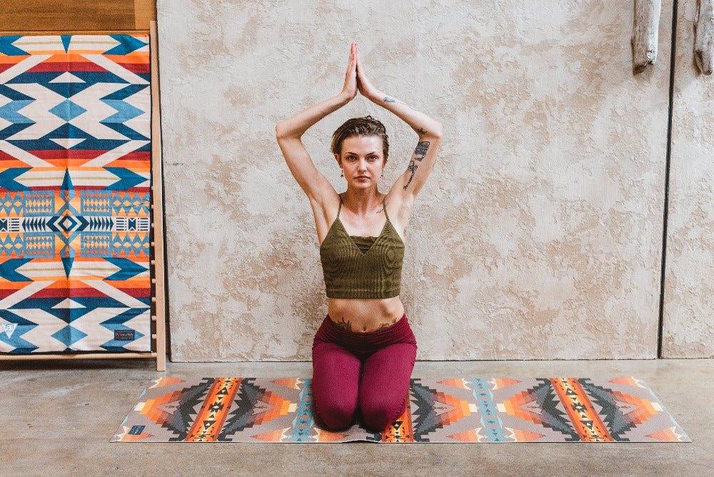 Pendleton X Yune Yoga Mat Sierra Ridge 5mm - One Color / One Size - Sports & Entertainment - Fitness & Body Building