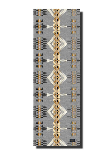 Pendleton X Yune Yoga Rancho Arroyo Grey Mat Non Slip Studio Floor Mat - One Color / One Size - Sports & Entertainment
