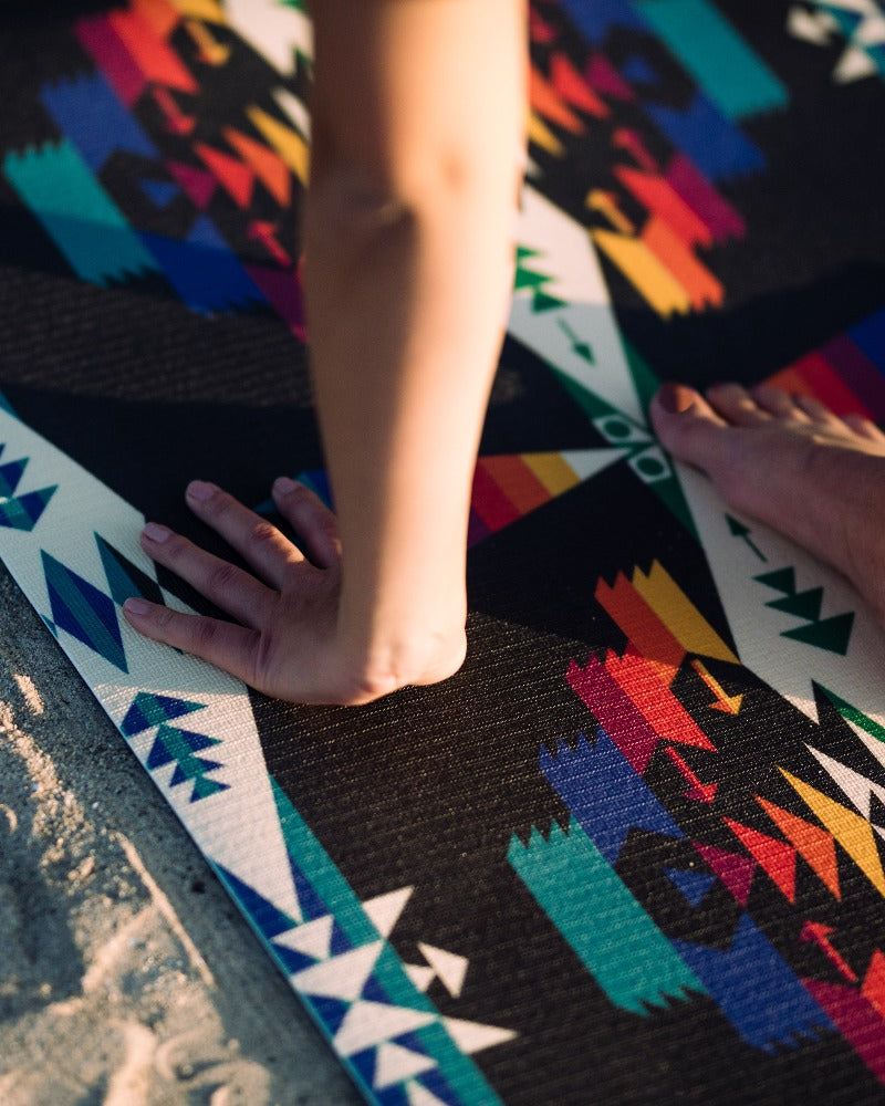 Pendleton X Yune Yoga Tucson Mat 5mm - One Color / One Size - Sports & Entertainment - Fitness & Body Building - Yoga