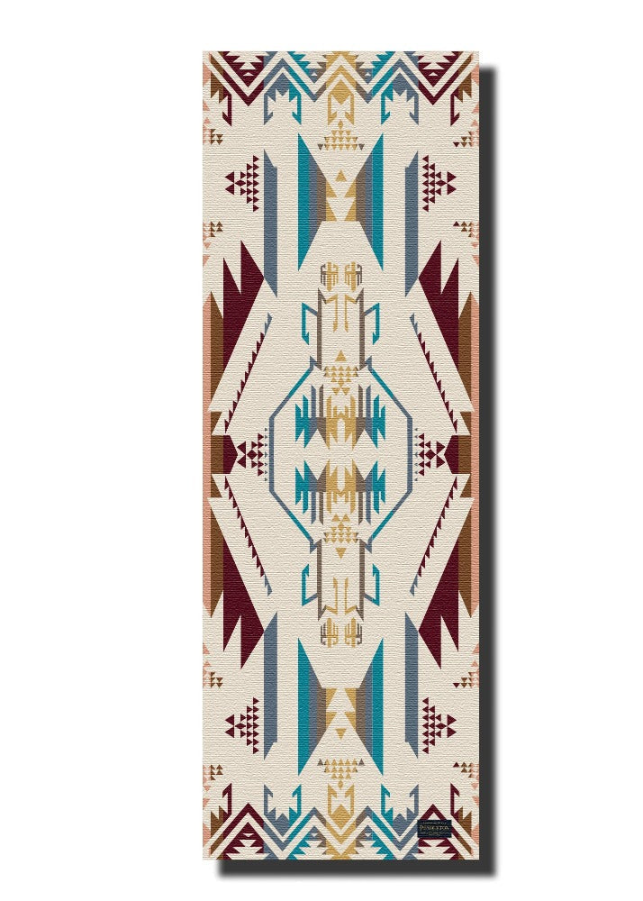 Pendleton X Yune Yoga White Sands Non Slip Mat 5mm - One Color / One Size - Sports & Entertainment - Fitness & Body