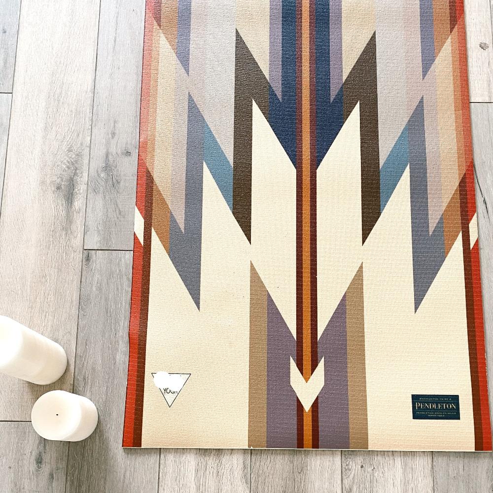 Pendleton X Yune Yoga Wyeth Trail Mat 5mm - One Color / One Size - Sports & Entertainment - Fitness & Body Building