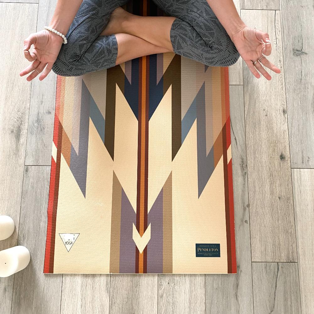 Pendleton X Yune Yoga Wyeth Trail Mat 5mm - One Color / One Size - Sports & Entertainment - Fitness & Body Building