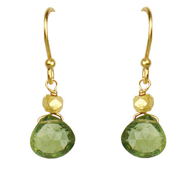 Peridot Drop Earrings - One Color / One Size - Jewelry & Accessories - Earrings