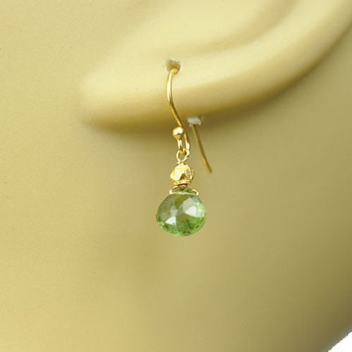 Peridot Drop Earrings - One Color / One Size - Jewelry & Accessories - Earrings