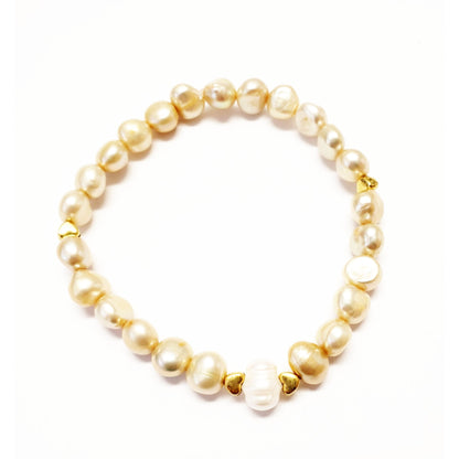 Perla Multi Bracelets - Cream - Jewelry & Accessories - Bracelets & Bangles