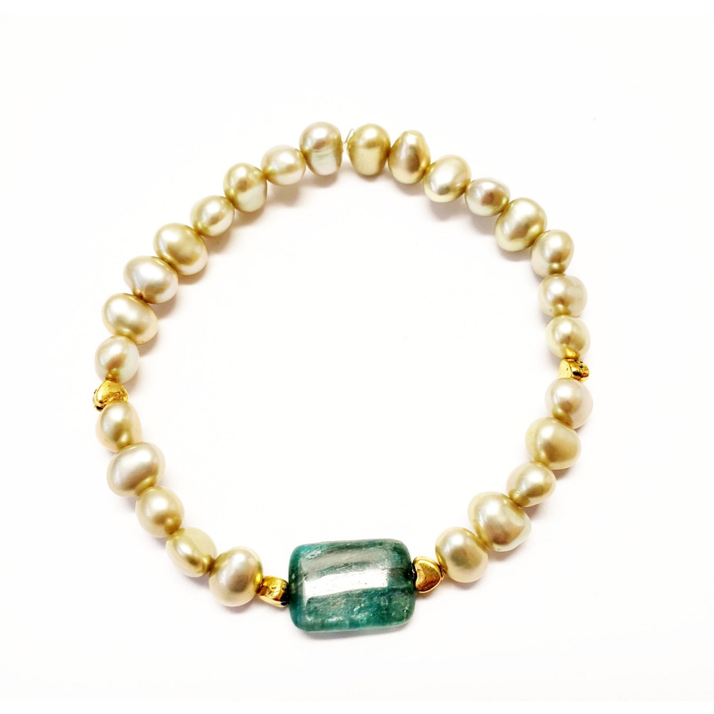 Perla Multi Bracelets - Green - Jewelry & Accessories - Bracelets & Bangles