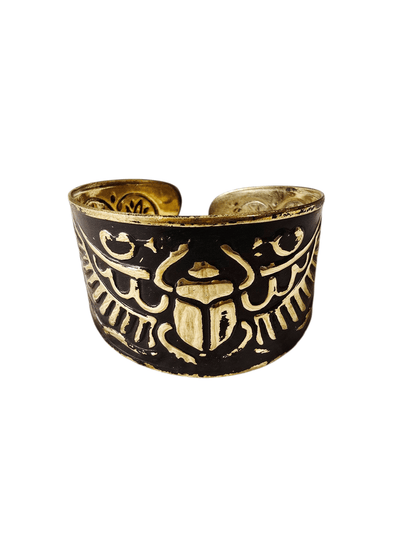 Pharaonic Bracelets - Beetle 2 - Jewelry & Accessories - Bracelets & Bangles - Cuff Bracelets