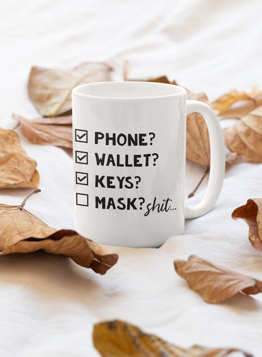 Phone Wallet Mug - One Color / One Size - Home & Garden - Kitchen Dining & Bar - Coffeeware