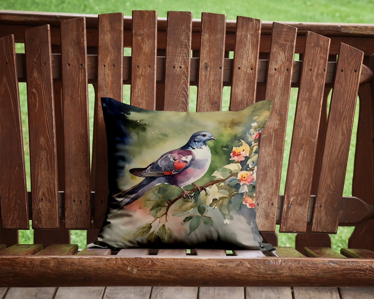 Pigeon Throw Pillow - One Color / One Size - Home & Garden - Home Textile - Pillows