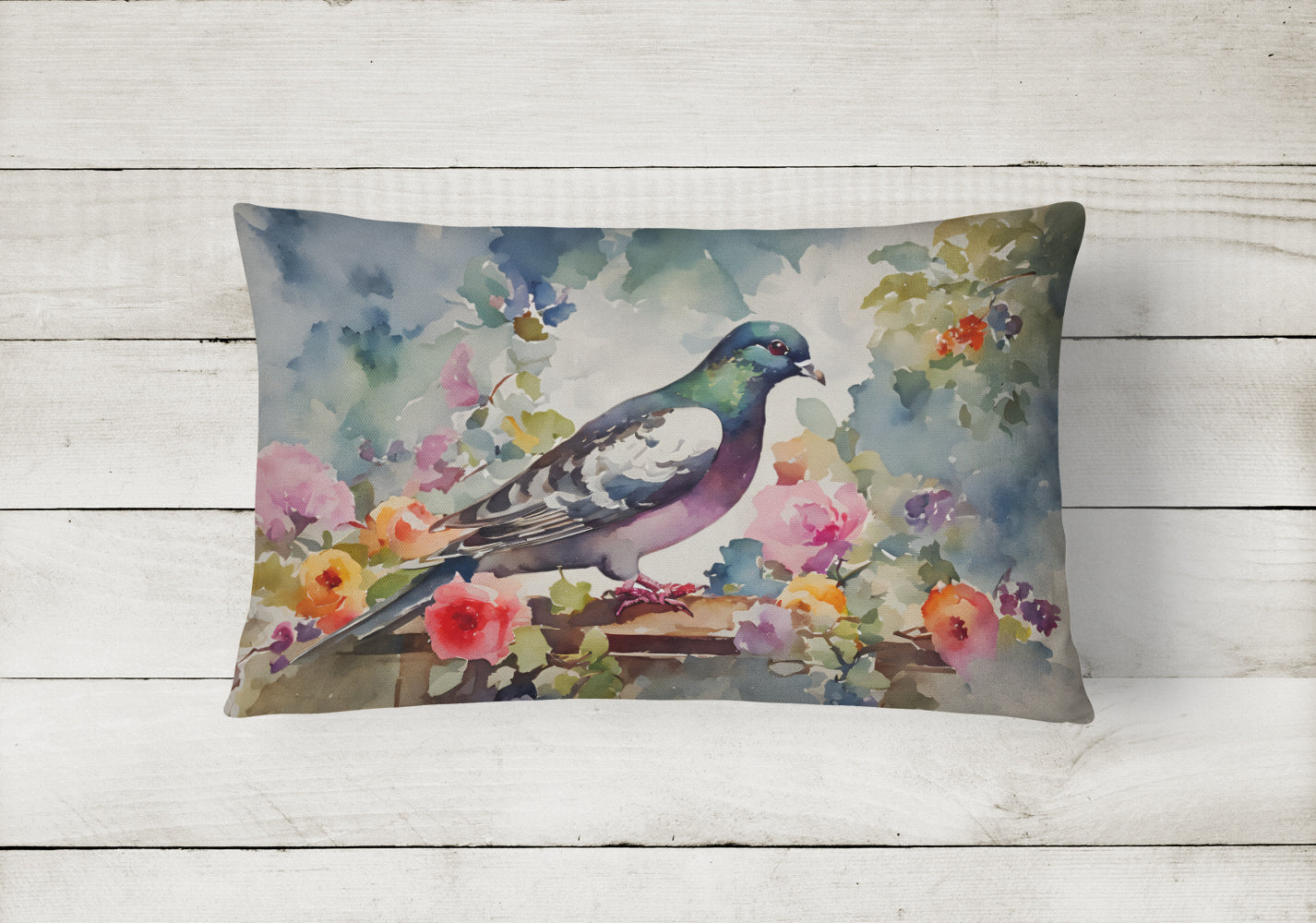 Pigeon Throw Pillow - One Color / One Size - Home & Garden - Home Textile - Pillows