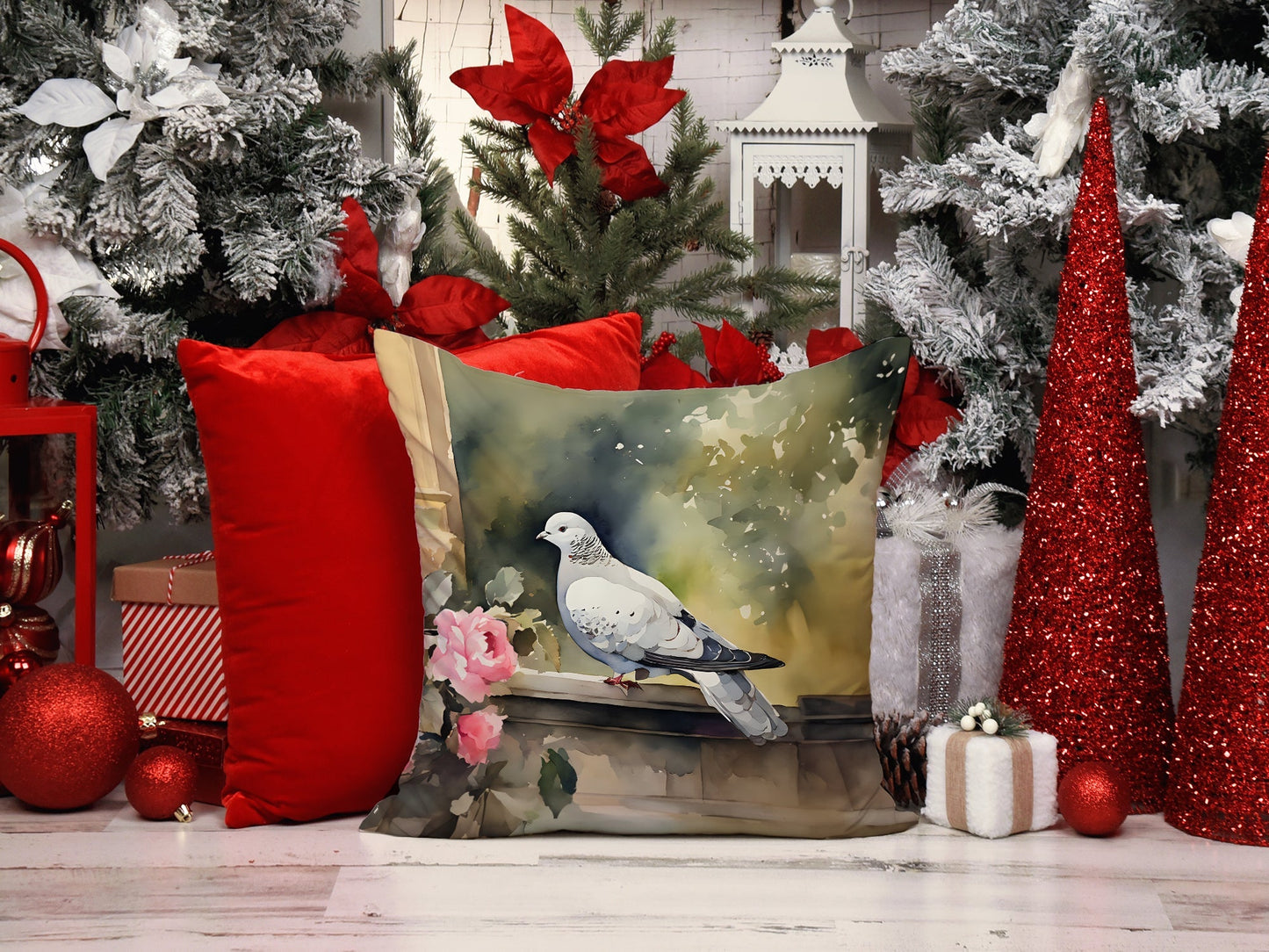 Pigeon Throw Pillow - One Color / One Size - Home & Garden - Home Textile - Pillows