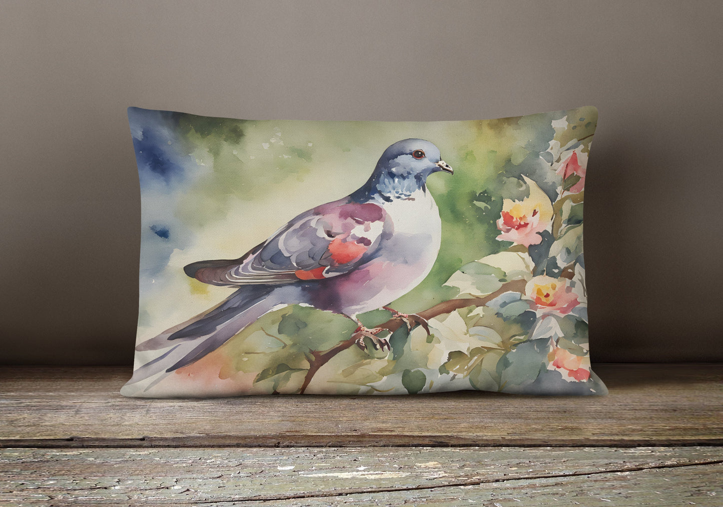 Pigeon Throw Pillow - One Color / One Size - Home & Garden - Home Textile - Pillows