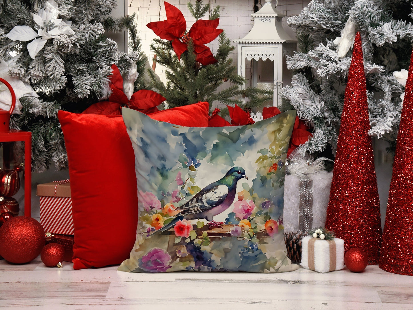 Pigeon Throw Pillow - One Color / One Size - Home & Garden - Home Textile - Pillows