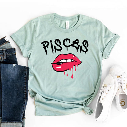 Pisces Lips T-Shirt - Women’s Fashion - Women’s Clothing - Tops & Tees - T-Shirts