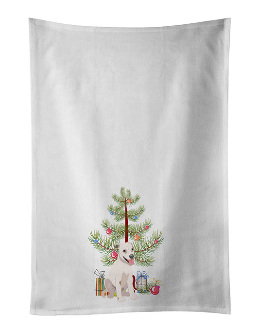 Pit Bull Puppy Christmas Kitchen Towel Set of 2 - One Color / One Size - Home & Garden - Home Textile - Towels