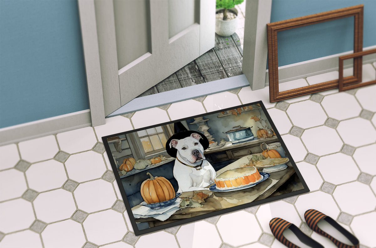 Pit Bull Terrier Fall Kitchen Pumpkins Doormat - One Color / One Size - Home & Garden - Home Textile - Carpets & Rugs