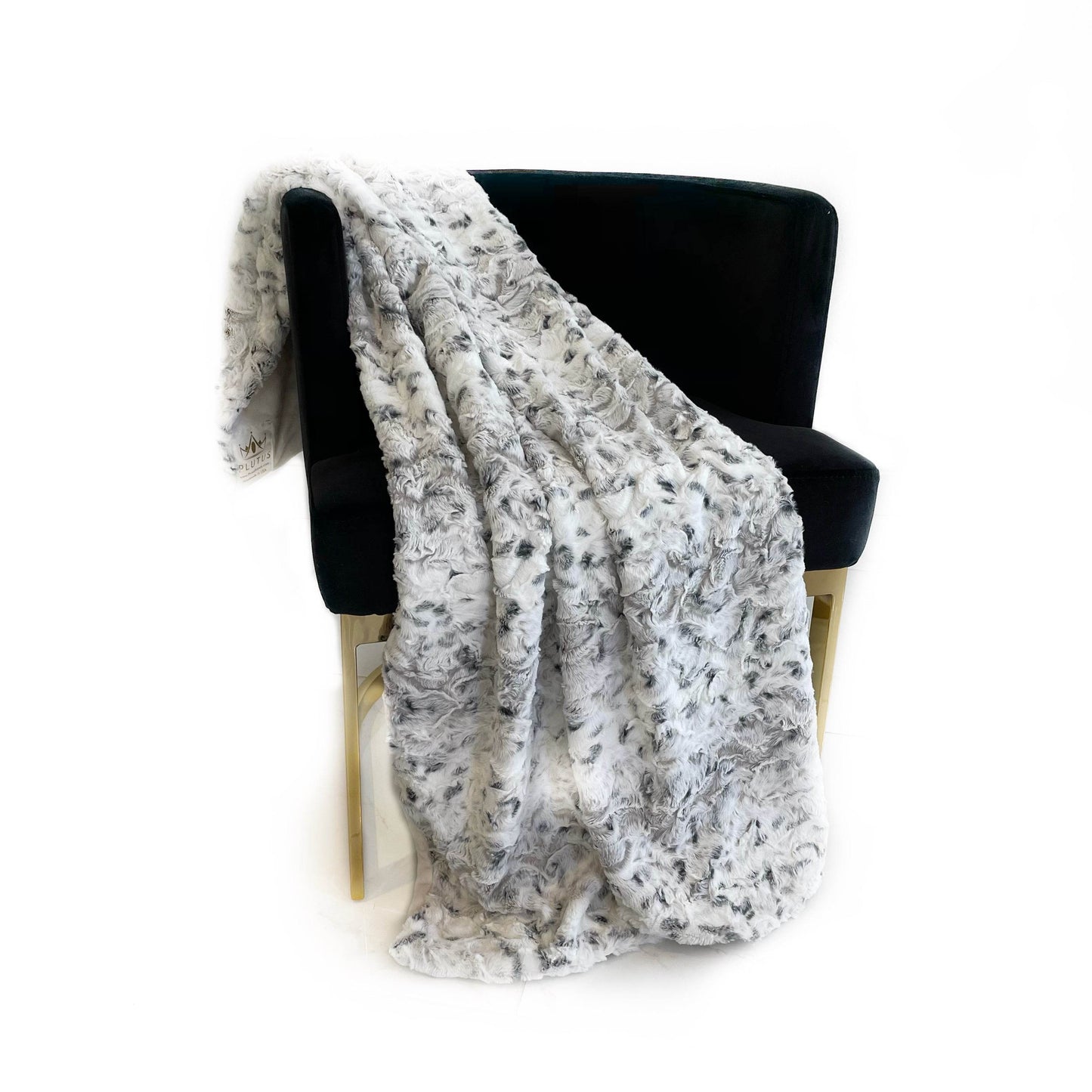 Plutus Alloy Snowy Owl Faux Fur Luxury Throw Blanket - Home & Garden - Home Textile - Bedding