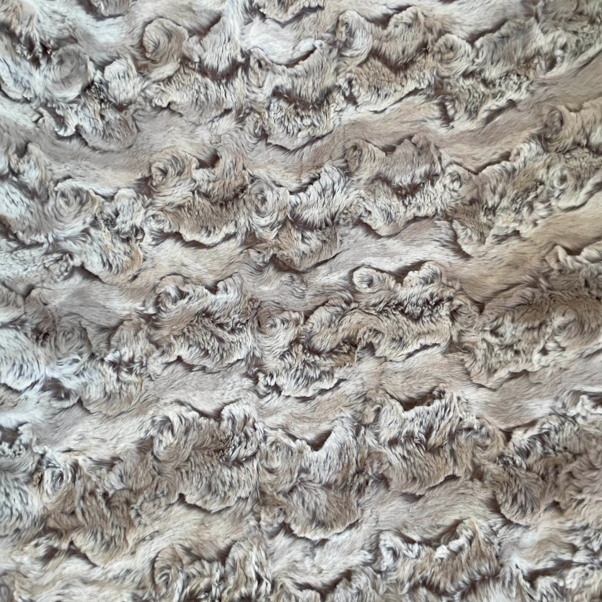 Plutus Light Brown Wild Rabbit Faux Fur Luxury Throw Blanket - Home & Garden - Home Textile - Bedding