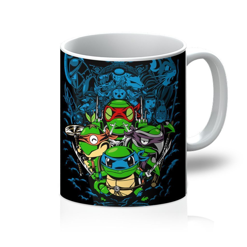 Poke Turtles Mug - One Color / One Size - Home & Garden - Kitchen Dining & Bar - Drinkware