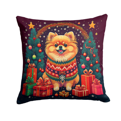 Pomeranian Christmas Throw Pillow - One Color / One Size - Home & Garden - Home Textile - Pillows