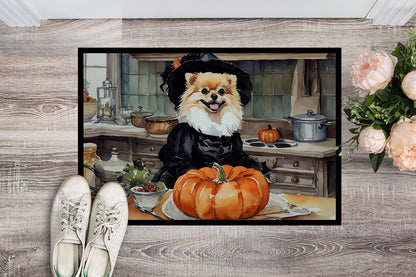 Pomeranian Fall Kitchen Pumpkins Doormat - One Color / One Size - Home & Garden - Home Textile - Carpets & Rugs