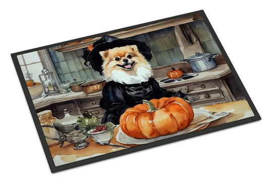 Pomeranian Fall Kitchen Pumpkins Doormat - One Color / One Size - Home & Garden - Home Textile - Carpets & Rugs