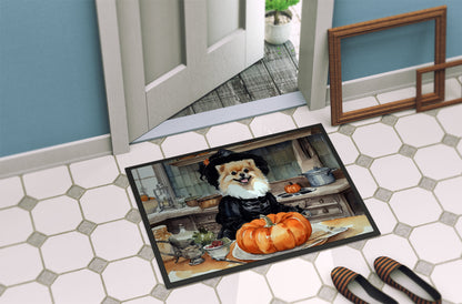 Pomeranian Fall Kitchen Pumpkins Doormat - One Color / One Size - Home & Garden - Home Textile - Carpets & Rugs