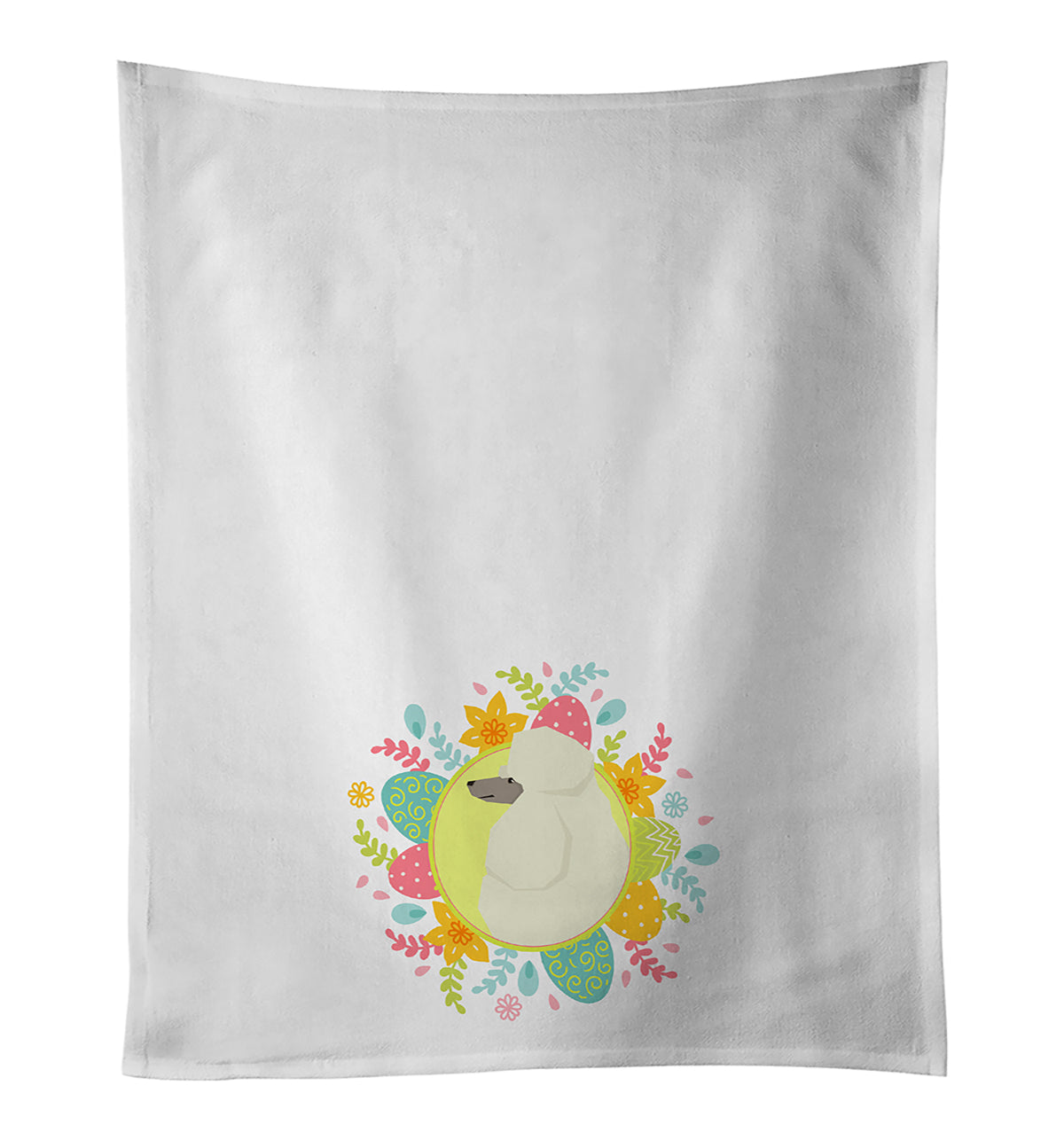 Poodle Easter Kitchen Towel Set of 2 - One Color / One Size - Home & Garden - Home Textile - Towels