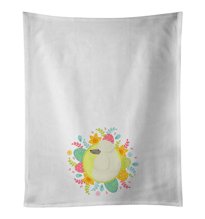 Poodle Easter Kitchen Towel Set of 2 - One Color / One Size - Home & Garden - Home Textile - Towels
