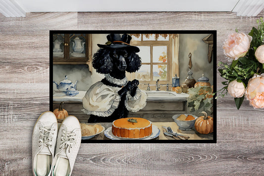 Poodle Fall Kitchen Pumpkins Doormat - One Color / One Size - Home & Garden - Home Textile - Carpets & Rugs