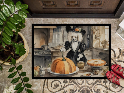 Poodle Fall Kitchen Pumpkins Doormat - One Color / One Size - Home & Garden - Home Textile - Carpets & Rugs