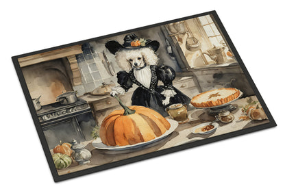 Poodle Fall Kitchen Pumpkins Doormat - One Color / One Size - Home & Garden - Home Textile - Carpets & Rugs