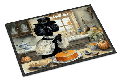 Poodle Fall Kitchen Pumpkins Doormat - One Color / One Size - Home & Garden - Home Textile - Carpets & Rugs