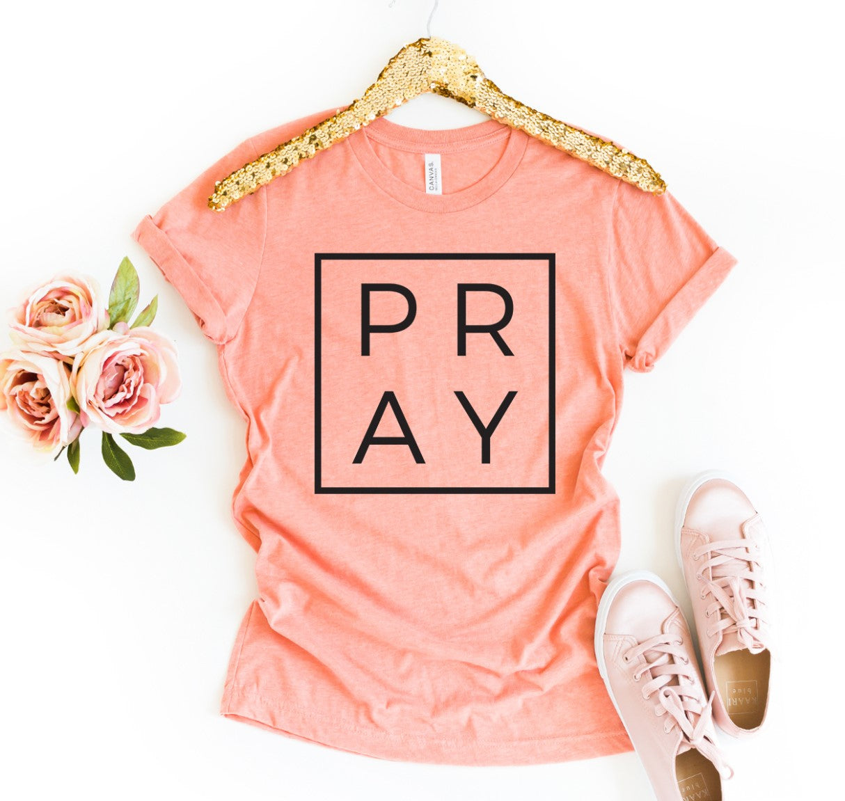 Pray T-Shirt - Women’s Fashion - Women’s Clothing - Tops & Tees - T-Shirts