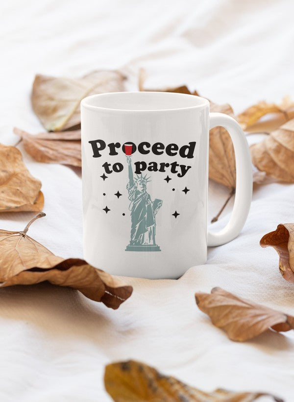 Proceed to Party Mug - One Color / One Size - Home & Garden - Kitchen Dining & Bar - Coffeeware