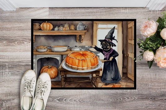 Pug Fall Kitchen Pumpkins Doormat - One Color / One Size - Home & Garden - Home Textile - Carpets & Rugs