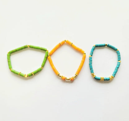 Rainbow Gemstone Bracelets - Jewelry & Accessories - Bracelets & Bangles - Strand Bracelets