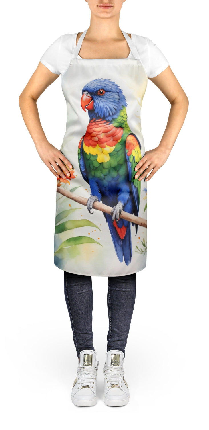 Rainbow Lorikeet Apron - One Color / One Size - Home & Garden - Kitchen Dining & Bar - Table Decoration & Accessories